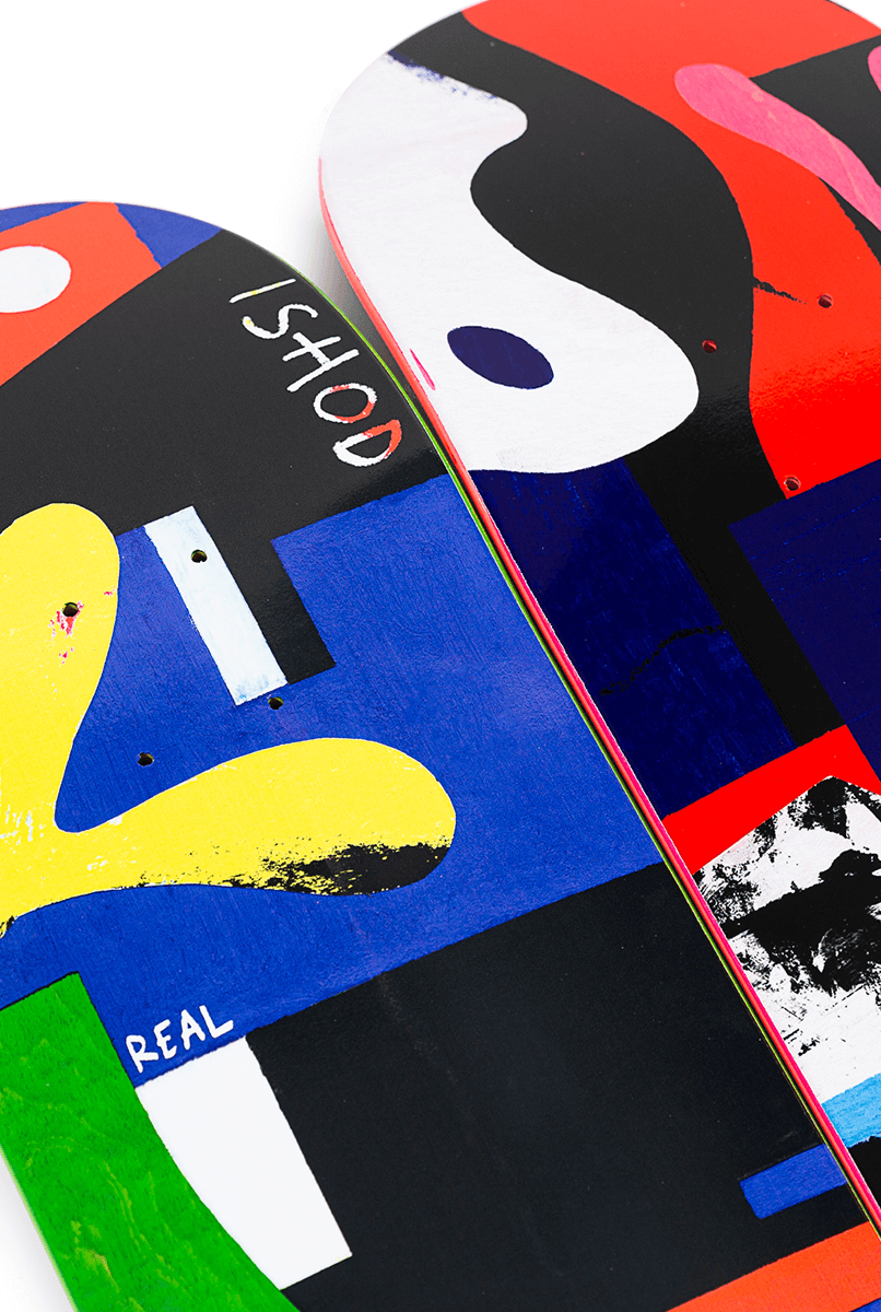 Daniel Dzonu Clarke real skateboards graphics chima ishod