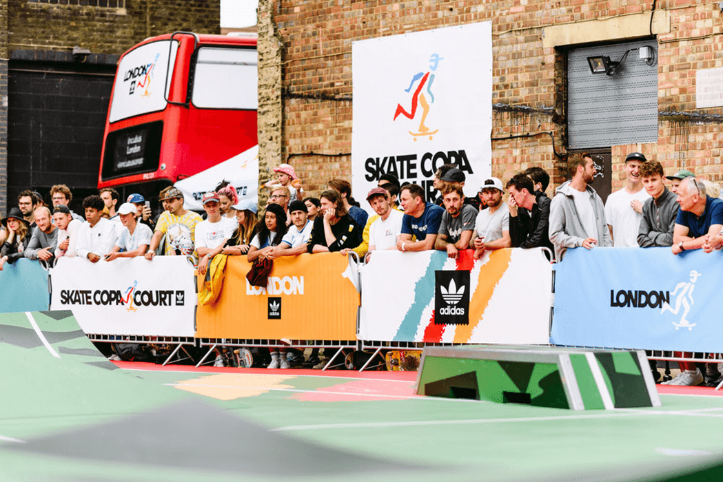 Daniel Dzonu Clarke adidas skate copa painting