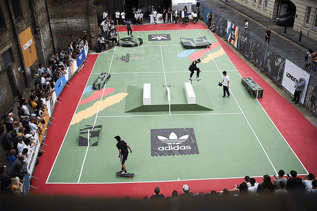 Daniel Dzonu Clarke adidas skate copa painting