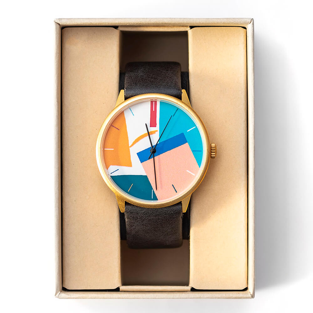 Daniel Dzonu Clarke Vague watch