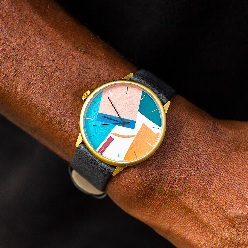 Daniel Dzonu Clarke Vague watch