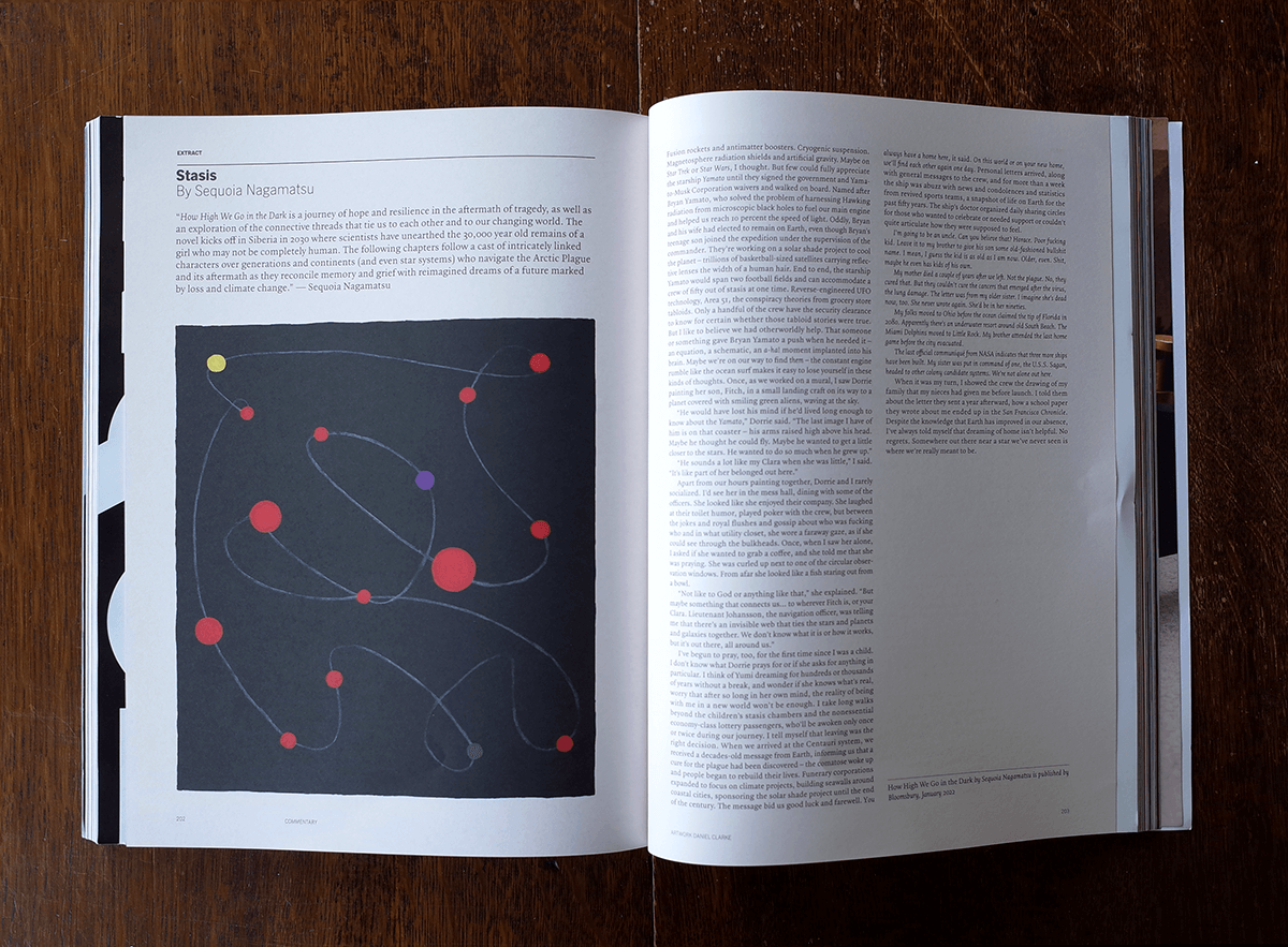 Daniel Dzonu Clarke Port Magazine illustration