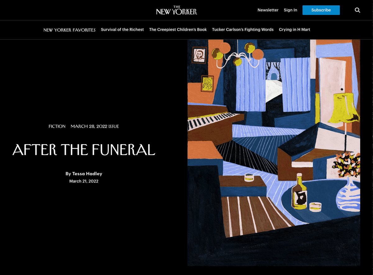 Daniel Dzonu Clarke New Yorker Illustration