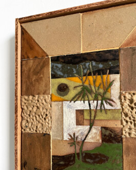 Daniel Dzonu Clarke Legon Daze Glaze on Ceramic Tiles_17x25.5cm