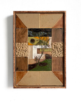 Daniel Dzonu Clarke Legon Daze Glaze on Ceramic Tiles_17x25.5cm