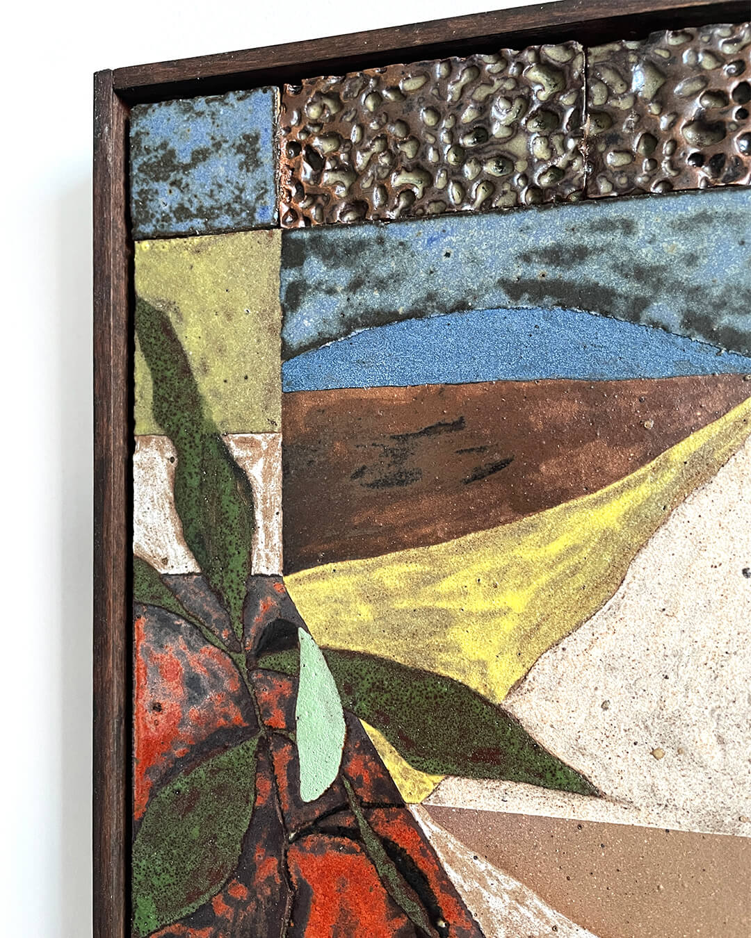 Daniel Dzonu Clarke Ngor's Blue Moon Gertrude Collection 14x23cm Glaze on Stoneware