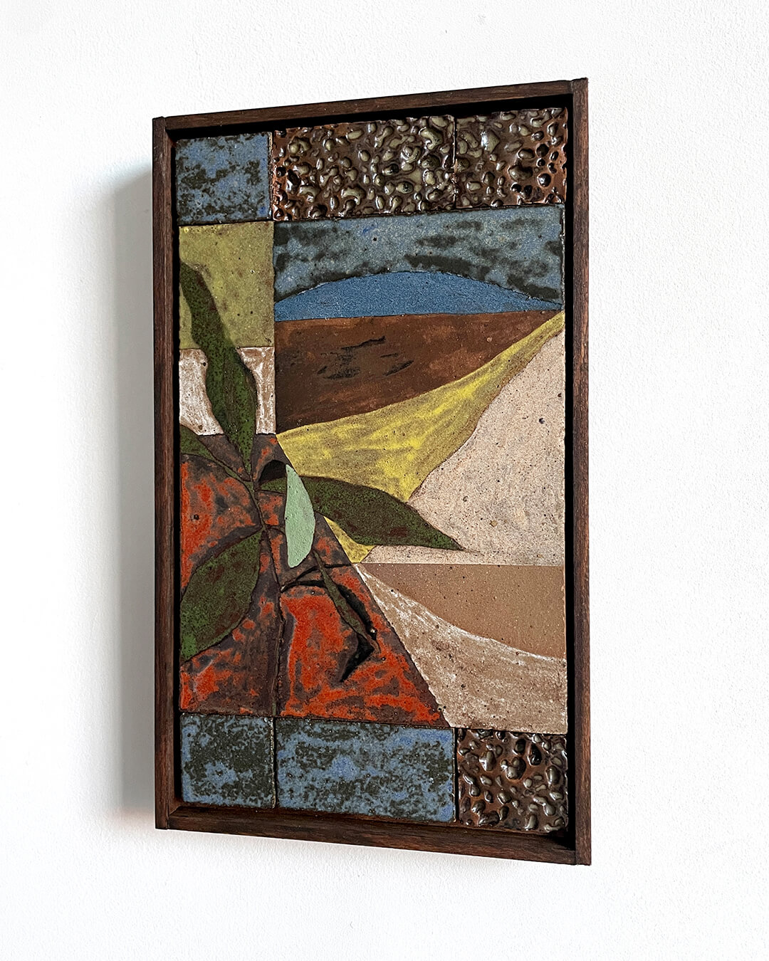 Daniel Dzonu Clarke Ngor's Blue Moon Gertrude Collection 14x23cm Glaze on Stoneware