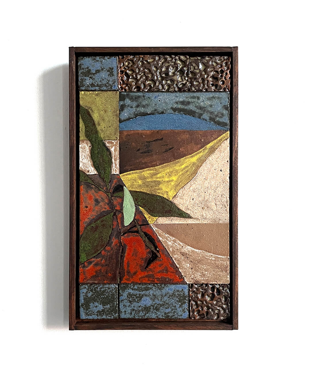 Daniel Dzonu Clarke Ngor's Blue Moon Gertrude Collection 14x23cm Glaze on Stoneware