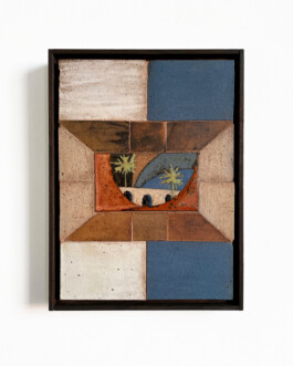 Daniel-Dzonu-Clarke-Passing-Achimota-Gertrude-Collection-Glaze-on-Stoneware-tiles-17.5-x-23cm