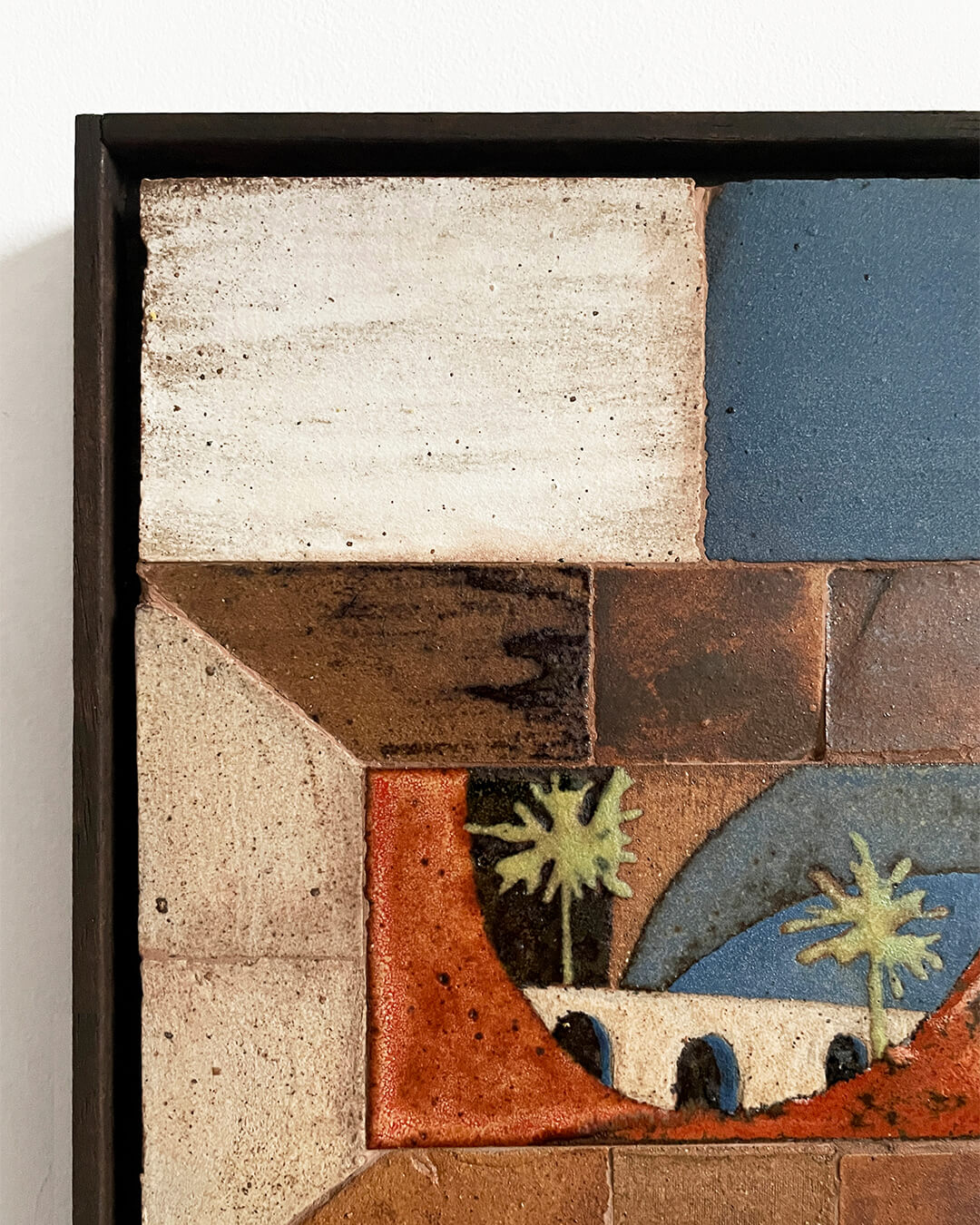 Daniel-Dzonu-Clarke-Passing-Achimota-Gertrude-Collection-Glaze-on-Stoneware-tiles-17.5-x-23cm