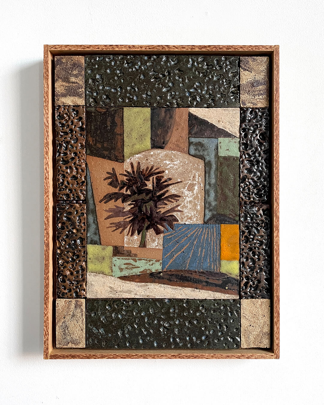 Daniel Dzonu Clarke August Noon Gertrude collection Glaze on Stoneware tiles
