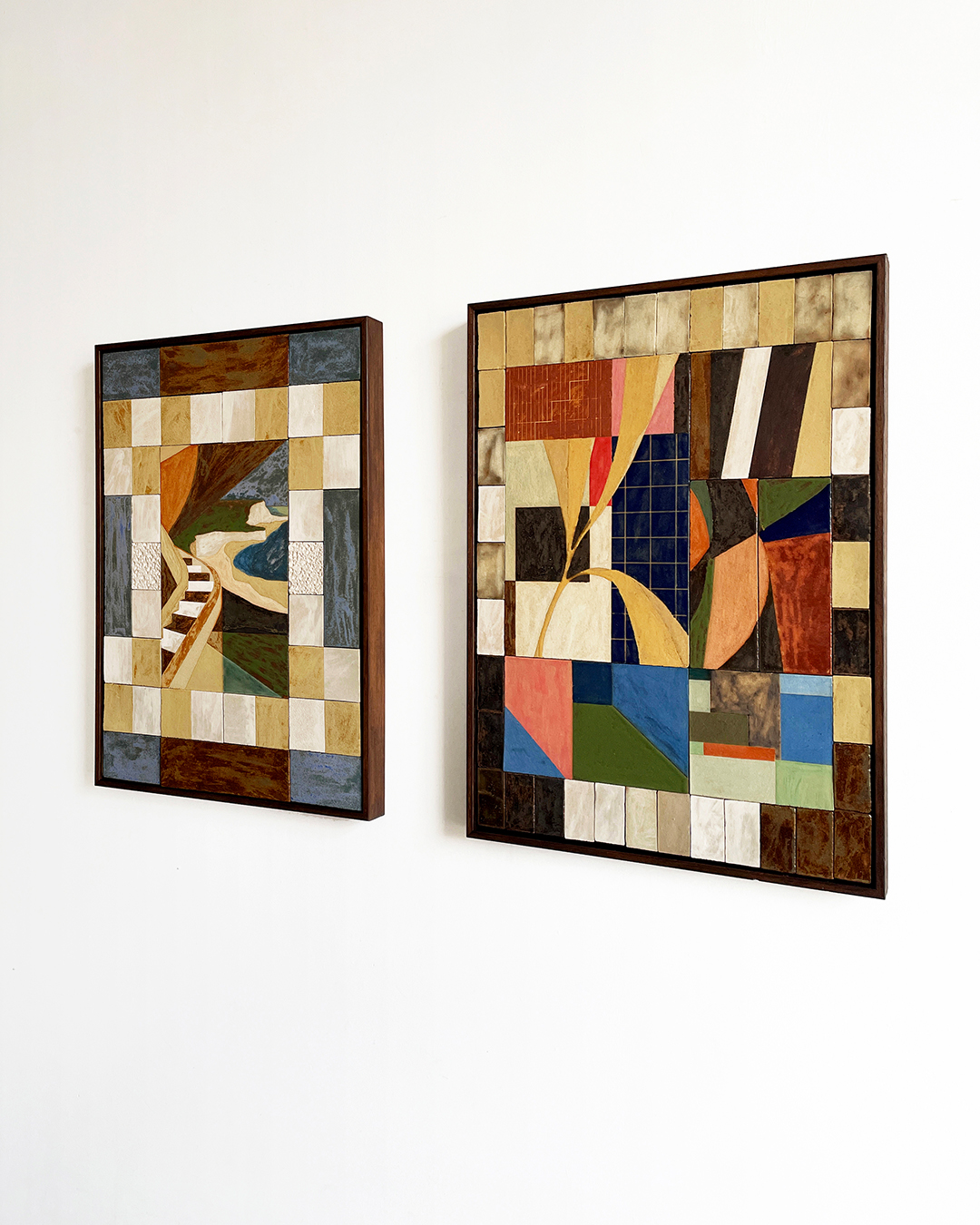 Daniel Dzonu Clarke ceramic tile artworks