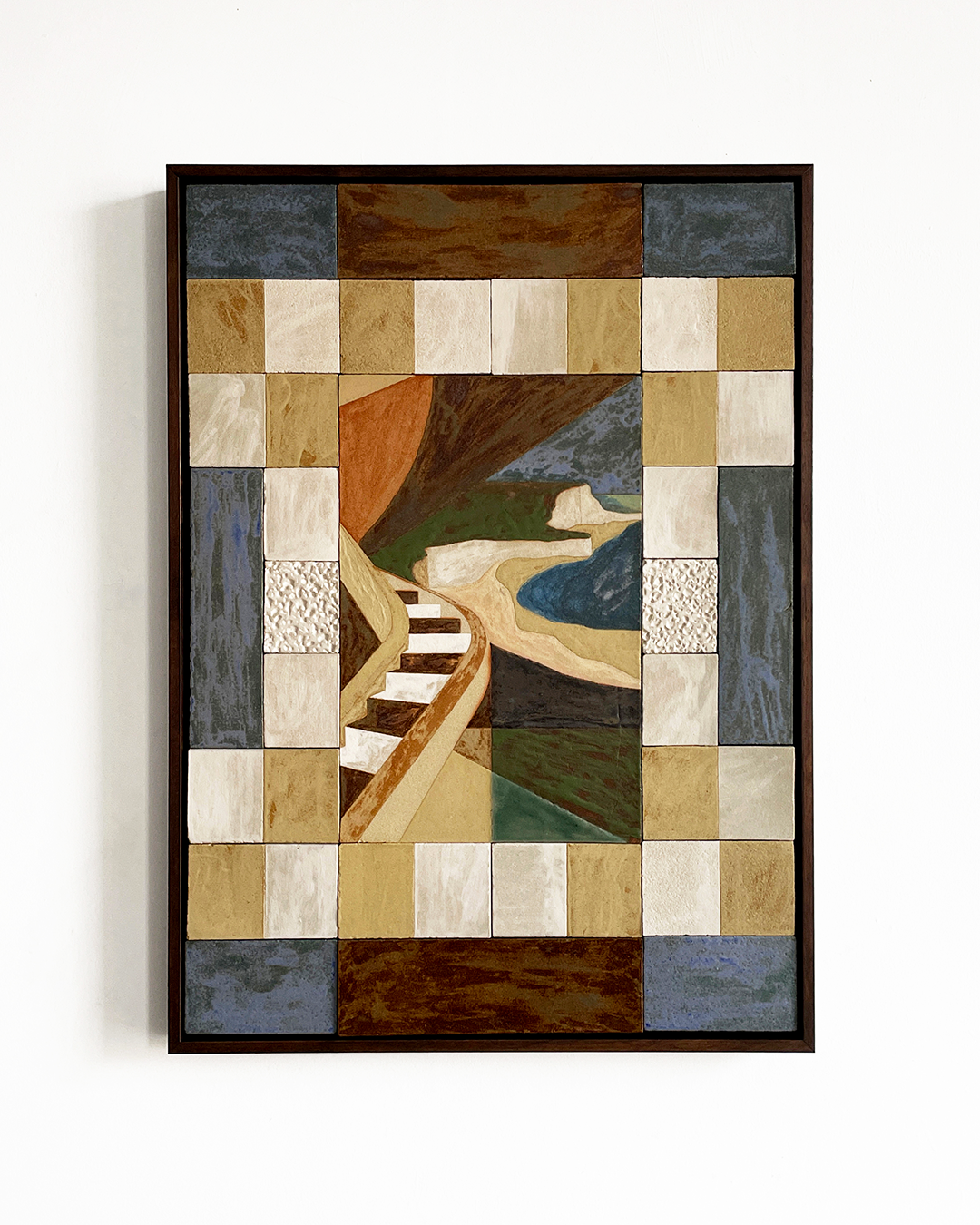 Daniel Dzonu Clarke ceramic tile artworks